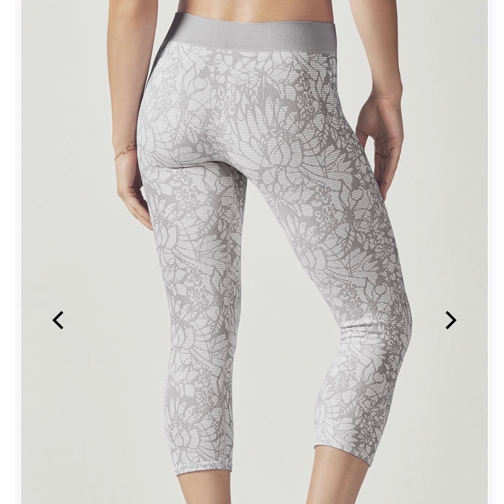 Fabletics Grey Capri Pant